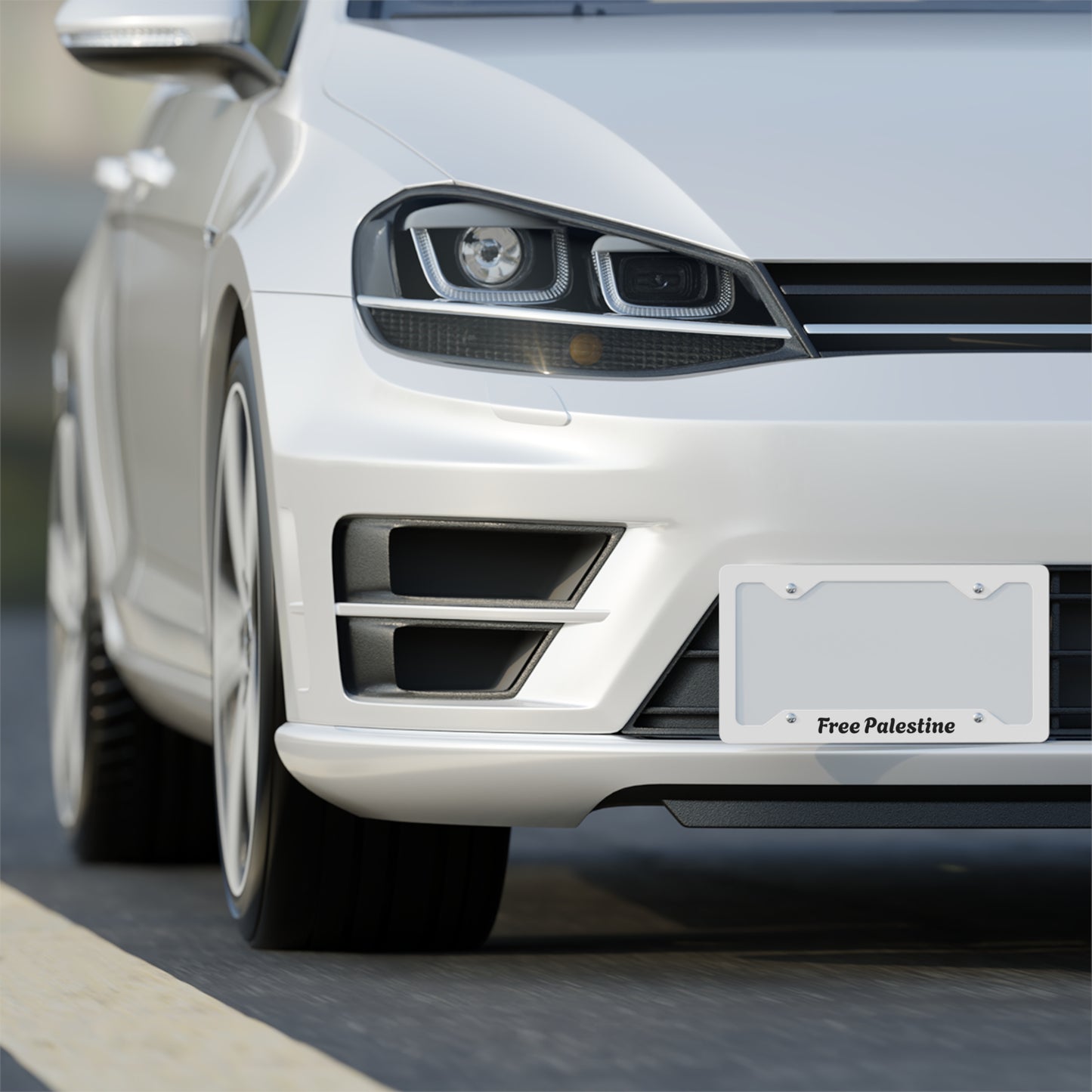 Car Plate Custom