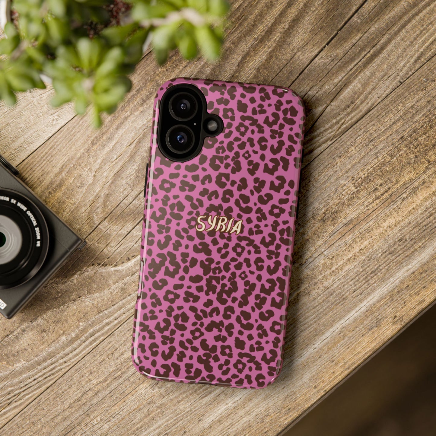 Leopard Syria Print Case