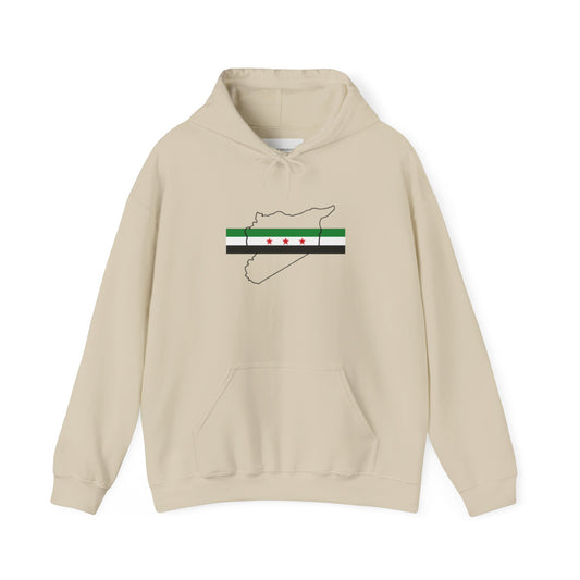 Map/Flag Syria Hoodie