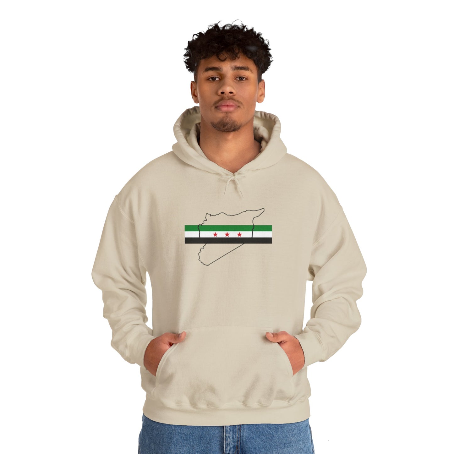 Map/Flag Syria Hoodie